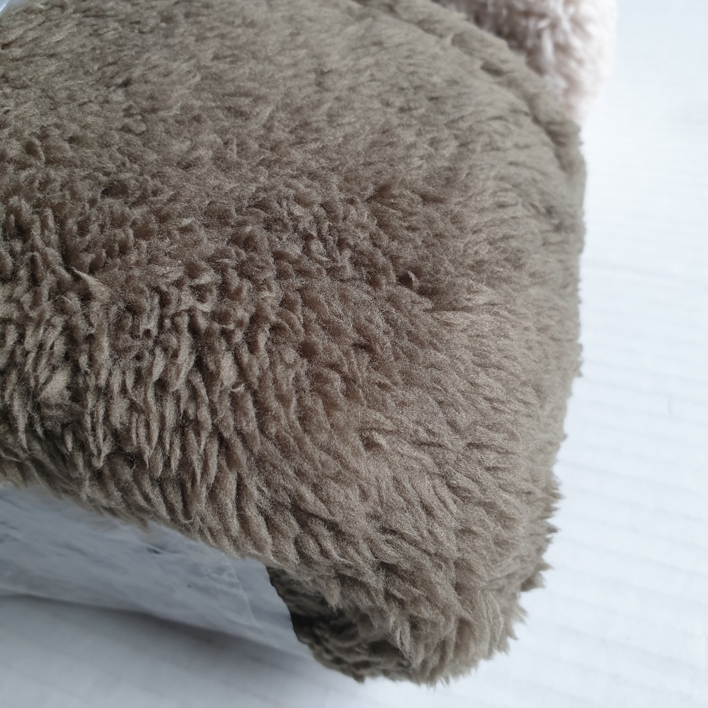 32° Degrees Faux Double Sided Plush Sherpa Infinity Warm Winter Long Scarf OS - Picture 7 of 15